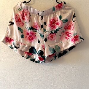 Floral Print Shorts